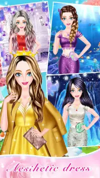 Makeover cute Princess - Dressup&Makeup Games Screen Shot 1