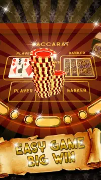 Vegas Baccarat! - Free Online Baccarat Games Screen Shot 0
