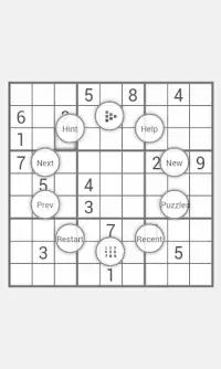 Touch Sudoku Screen Shot 1