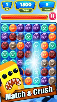 Monster Marble : Match Marble Puzzle Game Screen Shot 2