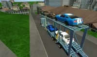 Car Transporter Truck Driving Screen Shot 0