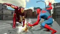 Flying Iron Superhero Flashlight Man Super Rescue Screen Shot 9