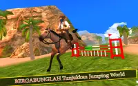 Kuda simulator berkuda 3d: joki permainan Screen Shot 0