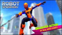 Robot Spider Superhero: 3D Her Screen Shot 1
