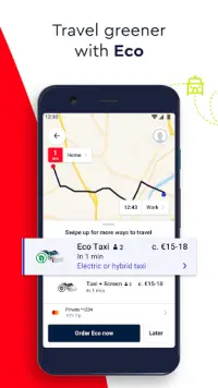 FREE NOW (mytaxi) - Taxi Booking App Screen Shot 1