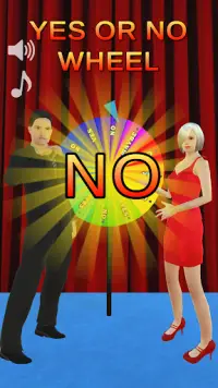 YES or NO wheel - spin to decide Screen Shot 3