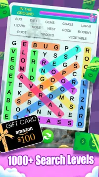 Word Search – Word Puzzle Games Free to Big Win Screen Shot 0