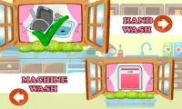 Washing dishes girls games Screen Shot 4