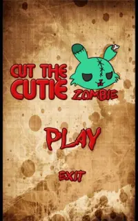 Cut the cuttie zombie Screen Shot 1