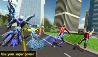 Anjo voador batalha de super-heróis -hora do crime Screen Shot 8
