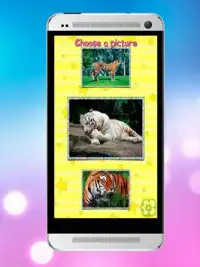 Tiger Photo Puzzles for Kids Screen Shot 6