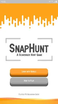 SnapHunt - A Scavenger Hunt Game Screen Shot 0