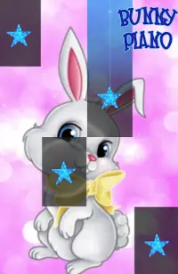Piano Rabbit Tiles Bunnyv: Music Song Game 2020 Screen Shot 1