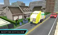 Real City sim Garbage Truck 3D Screen Shot 3