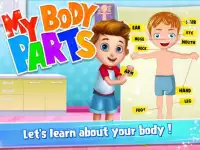 My Body Parts - Human Body Parts Learning for kids Screen Shot 0