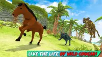 Cougar sopravvivenza Sim: Wild Animals Hunt 3D Screen Shot 2