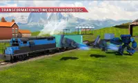 Robot Auto Transformation Transport ferroviaire 3D Screen Shot 0