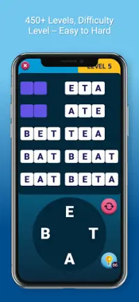 Word Game by Literal Games : Word Puzzle Game Screen Shot 1