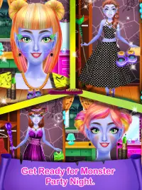 Halloween Scary Girl Makeup Salon - Free Game 2020 Screen Shot 3