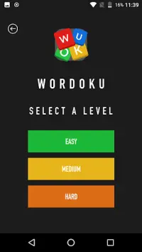 Wordoku - sudoku na may mga salita sa online Screen Shot 1