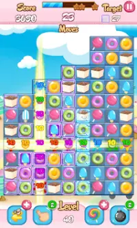 Candy Sweet Land - Match3 Screen Shot 1