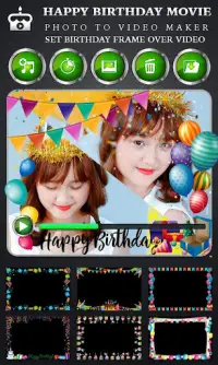 Birthday Video Maker with Song Screen Shot 4