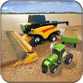 Real Tractor Farming Harvester Game 2017