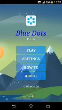 Blue Dots Screen Shot 0