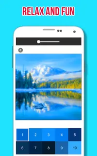 Landscape Coloring By Number - Pixel Art Screen Shot 4