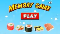 Sushi Memory Games For Kids Screen Shot 0