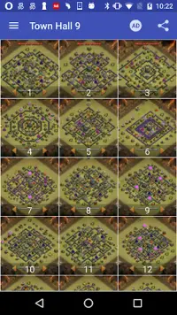 War layouts for Clash of Clans Screen Shot 0