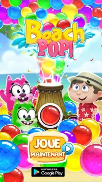 Tireur de bulles: Pop de plage Screen Shot 6