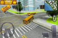 School Bus Pick Up Driving 3D Screen Shot 0