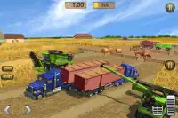 Real Tractor Farming Harvester Game 2017 Screen Shot 12