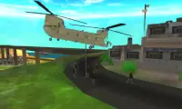 Helicopter Flight Simulator 3D Screen Shot 1