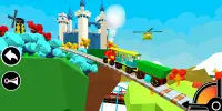 3D xe lửa tṛ chơi cho trẻ em Screen Shot 2