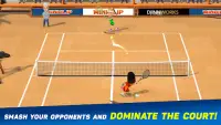 Mini Tennis: Perfect Smash Screen Shot 1