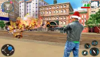 Super Santa Rope Hero - Gangster Crime Simulator Screen Shot 1