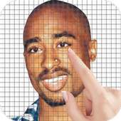 2Pac Color by Number - Pixel Art Game