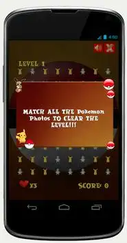 Pokemon Match Puzzle Screen Shot 1