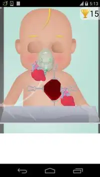 Newborn Baby Surgery Game Screen Shot 1