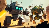Robot War Robot Shooting Games Screen Shot 1