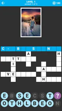 Mom's Crossword with Pictures 2 Screen Shot 0