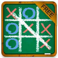 Chalk Tic Tac Toe Free - Play TicTacToe for free!