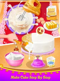 Royal Wedding Cake - Sweet Desserts Maker Screen Shot 0