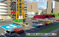 Slim Kraan Auto Vervoer Vrachtwagen rijden 3D Screen Shot 13