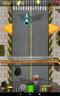 Bat Superhero Game: BatPod ride Screen Shot 11
