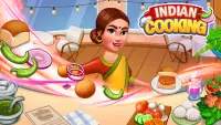 เกมทำอาหารอินเดีย เกมสาว ร้านอาหาร Screen Shot 0