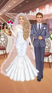 Cô dâu chú rể đám cưới: thời trang công chúa 2018 Screen Shot 4