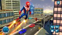 Spider Robot Superhero Crime CIty Rescue Mission Screen Shot 3